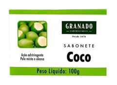 Sabonete Barra Granado 100 gr Coco