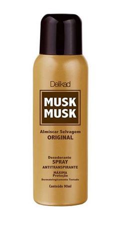 Desodorante Spray Delikad 90 ml Musk Musk