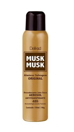 Desodorante Aerosol Delikad 150 ml Musk Musk