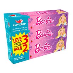 Gel Dental Condor Leve 3 Pague 2 Barbie Kids Mais 