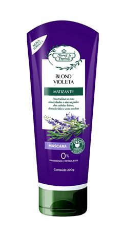 Máscara Flores & Vegetais 200 gr Blond Violeta