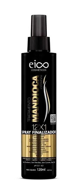 Spray Finalizador Eico 120 ml Mandioca