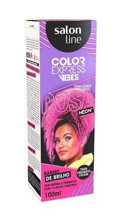 Tonalizante Salon Line Color Express Vibes 100 ml  Rosa Neon