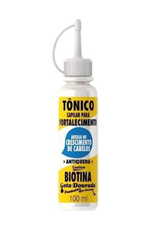 Tonico Gota Dourada 100 ml Biotina