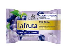 Sabonete Barra Davene La Fruta 150 gr Uva Roxa 