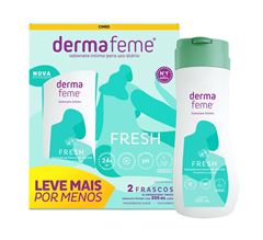 Sabonete Líquido Íntimo Dermafeme 200 ml Fresh 2 unidades