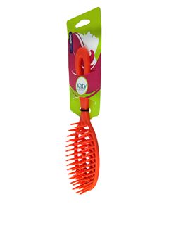 Escova de Cabelo Katy New Flex Oval Laranja