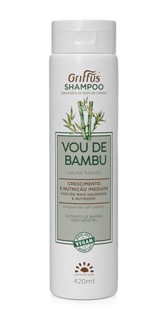 Shampoo Griffus Vou de Bambu 420 ml 