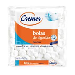 Algodão Cremer Bolas 50 gr Branco