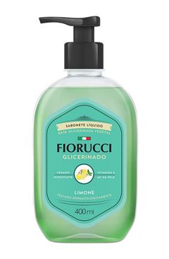 Sabonete Líquido Glicerinado Fiorucci 400 ml Limone 