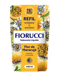 Sabonete Liquido Fiorucci Refil 440 ml Flor de Maracuja 
