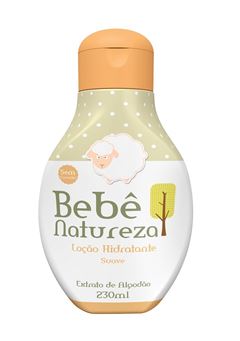 Loção Hidratante Bebê Natureza 230 ml Suave 