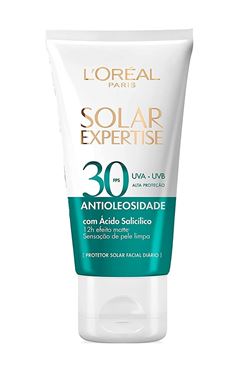 Protetot Solar Facial L oreal Paris Solar Expertise Antioleosidade FPS 30 40 gr