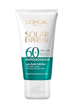 Protetor Solar Facial L oreal Paris Solar Expertise Antioleosidade FPS 60 40 gr