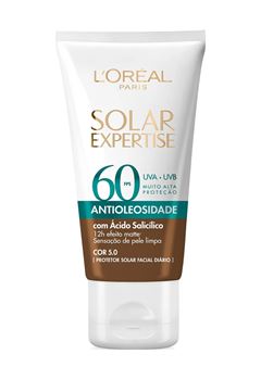 Protetot Solar Facial L'oreal Paris Solar Expertise Antioleosidade FPS 60 40 gr Escura