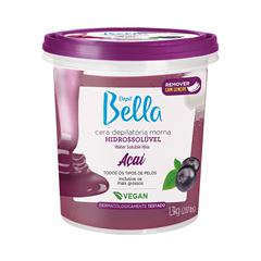 Cera Hidrossolúvel Depil Bella 1300gr Açai