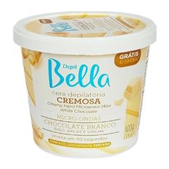Cera Cremosa Depil Bella Micro-Ondas 100 gr Chocolate Branco