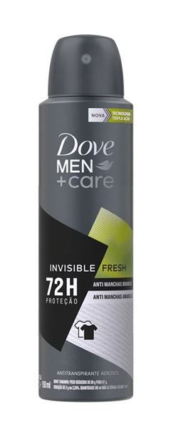 Desodorante Aerosol Antitranspirante Dove Men Care 150 ml Invisible Fresh