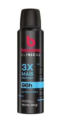 Desodorante Aerosol Bozzano Clinical 150 ml Ultra Cool