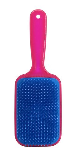 Escova de Cabelo Katy Style Azul e Rosa