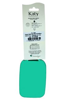 Escova de Cabelo Katy Style Verde e Roxo