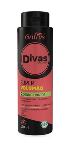 Condicionador Griffus Divas do Brasil 500 ml Super Volumão