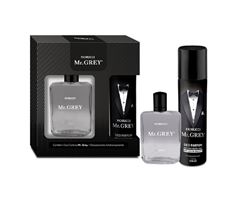 Kit Fiorucci Colônia 100 ml mais Desodorante Aerosol 170 ml Mr Grey