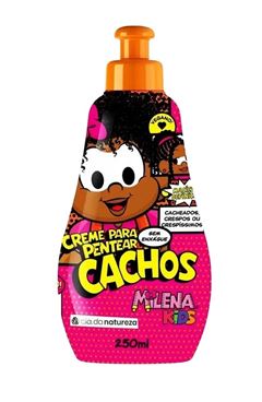 Creme Para Pentear Milena Kids 250 ml Cachos 