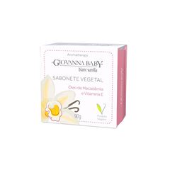 Sabonete Giovanna Baby 90gr Vegetal Vanilla