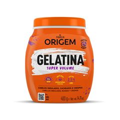 Gelatina Origem 400gr Super Volume