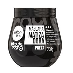 Máscara Matizadora Salon Line #todecacho 300 gr Preta