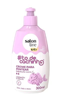 Creme Para Pentear Salon Line #todecachinho 300 ml Baby
