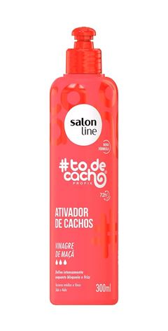 Ativador de Cachos Salon Line #tôdecacho 300 ml Vinagre de Maçã