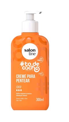 Creme de Pentear Salon Line #tôdecacho 300 ml Coco 