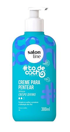 Creme Para Pentear Salon Line #tôdecacho 300 ml Crespo Divino 