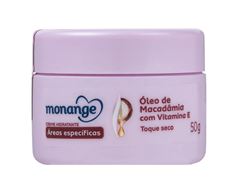 Creme Hidratante Áreas Epecíficas Monange 50 gr Óleo de Macadâmia e Vitamina E