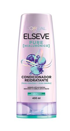 Condicionador Elseve 400 ml Pure Hialurônico