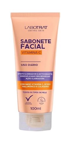 Sabonete Facial Labotrat Dermo Skin 100 ml Uso Diario 