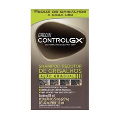 Grecin Control Gx Shampoo Redutor de Grisalho 118 ml 