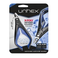 Alicate Para Unhas Unhex X120 Azul