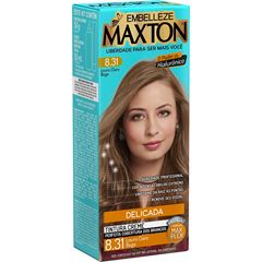 Coloração Maxton Kit Prático Louro Claro Bege 8.31