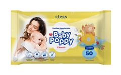 Toalhas Umedecidas Baby Poppy 50 unidades Classic