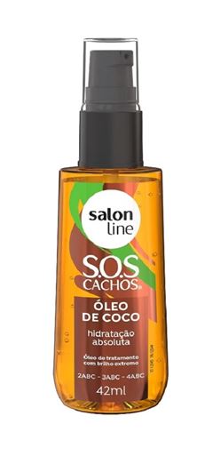 Óleo de Tratamento Salon Line S.O.S Cachos 42 ml Óleo de Coco