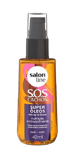 Óleo de Tratamento Salon Line S.O.S Cachos 42 ml Super Óleos