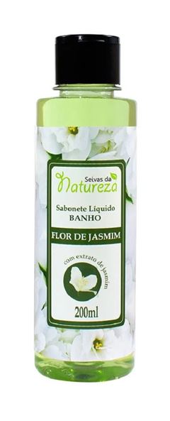 Sabonete Líquido Seivas da Natureza 200 ml Flor de Jasmim