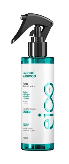 Fluido Revitalizador Eico Pro 200 ml Cachos Mágicos 