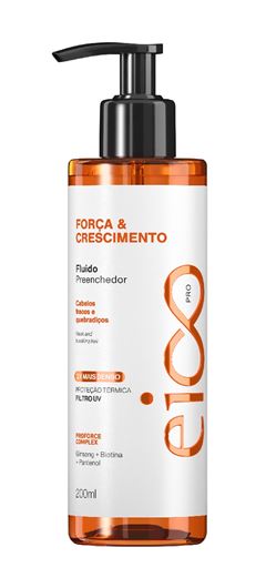 Fluido Preenchedor Eico Pro 200 ml Força & Crescimento