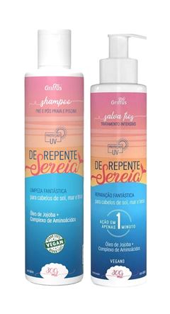 Kit Shampoo + Tratamento Intensivo Griffus De Repente Sereia 300 ml