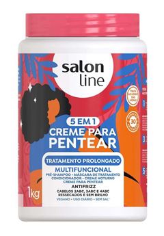 Creme de Pentear Salon Line 1 kg 5 em 1 Tratamento Prolongado