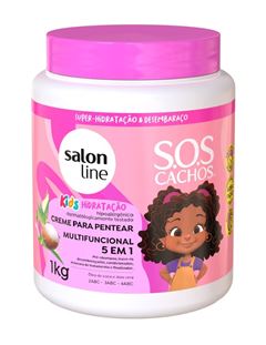 Creme para Pentear Salon Line S.O.S Cachos Kids 1 Kg